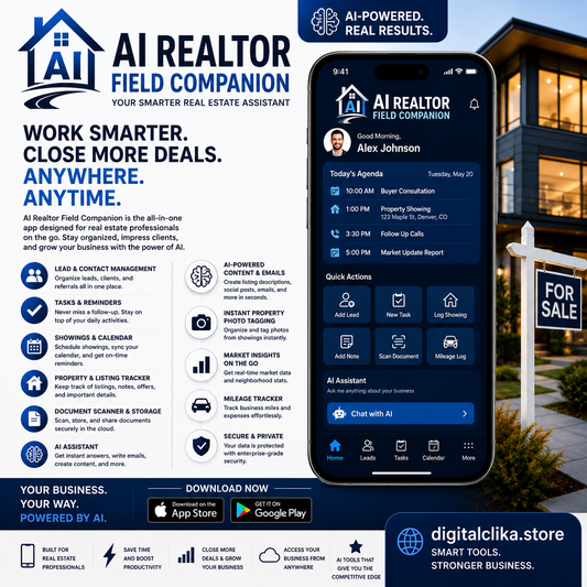Real Estate Agent Field Companion