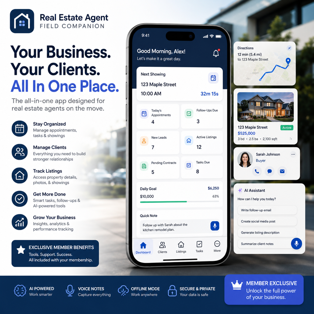 Real Estate Agent Field Companion